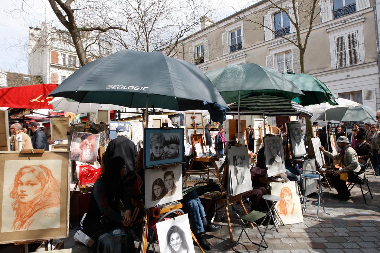 Abbesses Montmartre Apartment ปารีส ภายนอก รูปภาพ